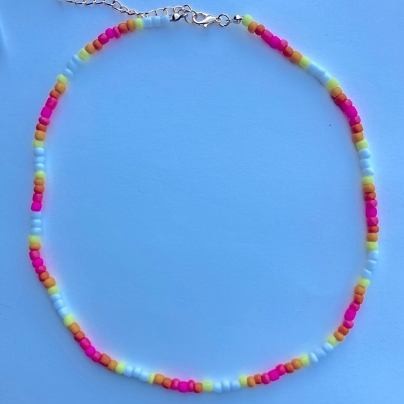 Handmade Beaded Necklace  | D12 - Picture 3 of 6